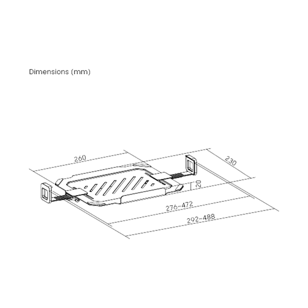 Base Universal Ajustable para LAPTOPS 12-16